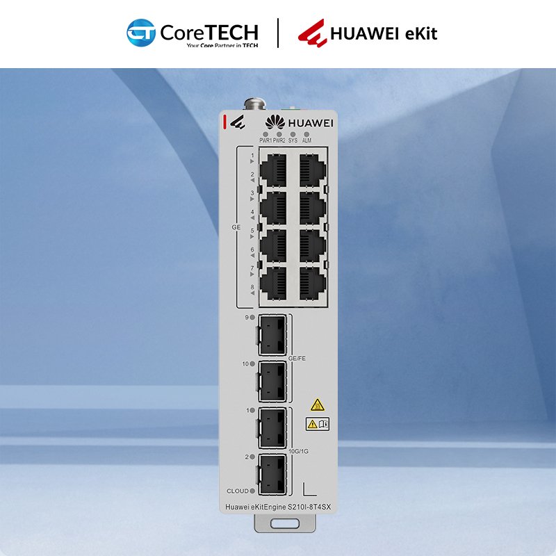 Huawei ekit Industrial Switch L2 S210I-8T4SX